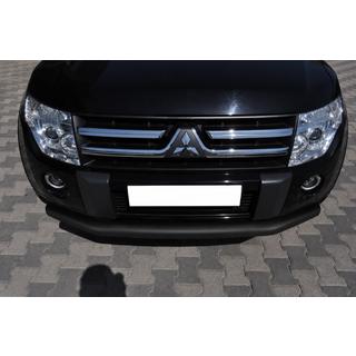 Keulasuoja ST008 Black (ruostumaton teräs) Mitsubishi Pajero Wagon III 1999–2006 kuva 2