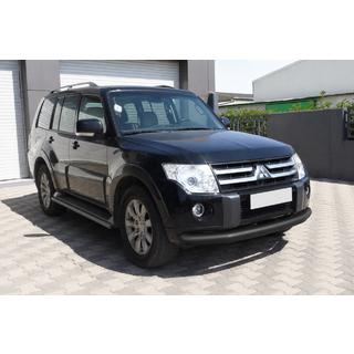 Keulasuoja ST008 Black (ruostumaton teräs) Mitsubishi Pajero Wagon III 1999–2006 kuva 3