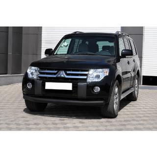 Keulasuoja ST008 Black (ruostumaton teräs) Mitsubishi Pajero Wagon III 1999–2006 kuva 1