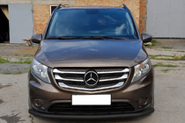 Mercedes Vito/V-class W447 2014– Keulasuoja ST008 Black (ruostumaton teräs) kuva 1