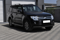 Mitsubishi Pajero Wagon IV 2006–2021 Keulasuoja ST008 Black (ruostumaton teräs) kuva 3