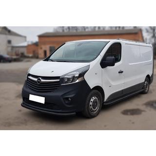 Etusuojakaari ST008 Black (ruostumaton teräs) Opel Vivaro 2015–2019 kuva 2