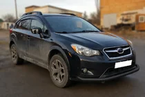 Subaru XV 2011–2017 Etusuojakaari ST008 Black (ruostumaton teräs) kuva 2