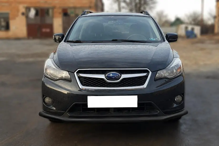 Subaru XV 2011–2017 Etusuojakaari ST008 Black (ruostumaton teräs) Image