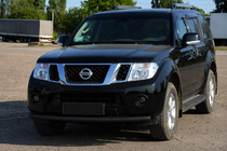 Nissan Navara 2006–2015 Etusuojakaari ST008 Black (ruostumaton teräs) kuva 1