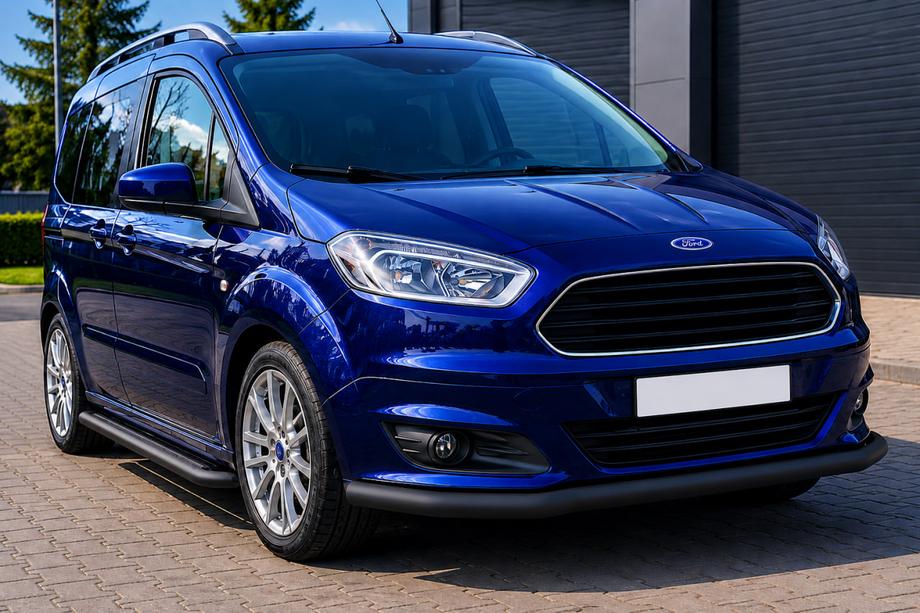 Ford Courier 2014–2023 Etusuojakaari ST008 Black (ruostumaton teräs) Image