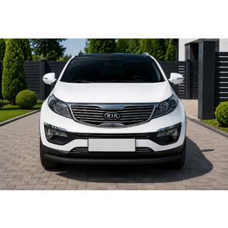 Etusuojakaari ST008 Black (ruostumaton teräs) Kia Sportage 2010–2015