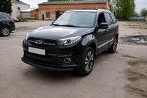 Chery Tiggo 3 2005– Etusuojakaari ST008 Black (ruostumaton teräs) kuva 2