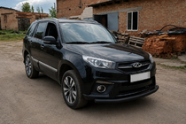 Chery Tiggo 3 2005– Etusuojakaari ST008 Black (ruostumaton teräs) kuva 3