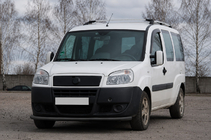 Fiat Doblo I 2001–2005 Etusuojakaari ST008 Black (ruostumaton teräs) kuva 1