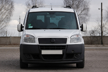 Fiat Doblo I 2001–2005 Etusuojakaari ST008 Black (ruostumaton teräs) kuva 2