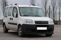 Fiat Doblo I 2001–2005 Etusuojakaari ST008 Black (ruostumaton teräs) kuva 3