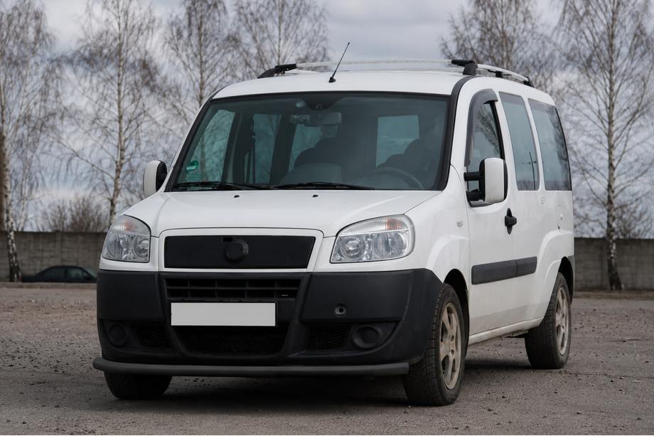Fiat Doblo I 2001–2005 Etusuojakaari ST008 Black (ruostumaton teräs) Image