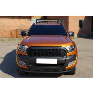 Etusuojakaari ST008 Black (ruostumaton teräs) Ford Ranger 2011–2022 kuva 1
