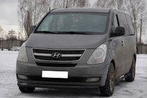 Hyundai H300, H1, Starex 2008–2020 Etusuojakaari ST008 Black (ruostumaton teräs) kuva 3