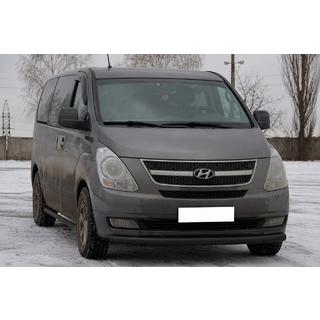 Etusuojakaari ST008 Black (ruostumaton teräs) Hyundai H300, H1, Starex 2008–2020 kuva 2