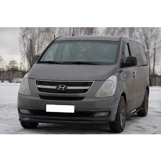 Etusuojakaari ST008 Black (ruostumaton teräs) Hyundai H300, H1, Starex 2008–2020 kuva 3