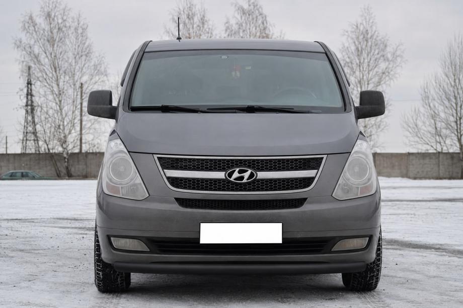Hyundai H300, H1, Starex 2008–2020 Etusuojakaari ST008 Black (ruostumaton teräs) Image