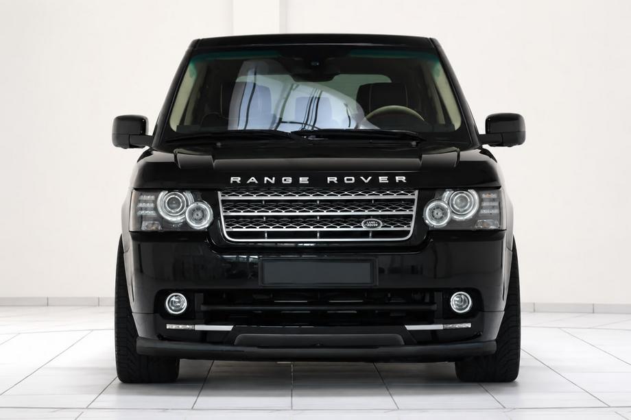 Range Rover III L322 2002–2012 Etusuojakaari ST008 Black (ruostumaton teräs) Image