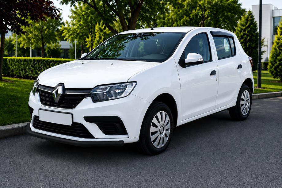 Renault Sandero 2013–2022 Etusuojakaari ST008 Black (ruostumaton teräs) Image