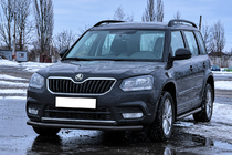 Skoda Yeti 2009–2017 Etusuojakaari ST008 Black (ruostumaton teräs) kuva 2