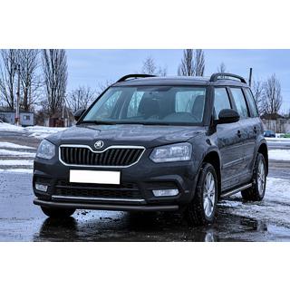 Etusuojakaari ST008 Black (ruostumaton teräs) Skoda Yeti 2009–2017 kuva 2