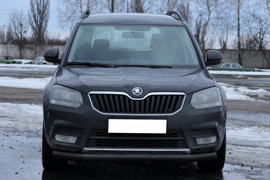 Skoda Yeti 2009–2017 Etusuojakaari ST008 Black (ruostumaton teräs) Image