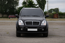 SsangYong Rexton I 2001–2017 Etusuojakaari ST008 Black (ruostumaton teräs) kuva 2