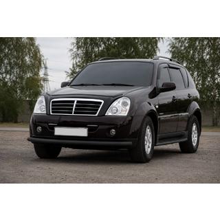 Etusuojakaari ST008 Black (ruostumaton teräs) SsangYong Rexton I 2001–2017 kuva 1