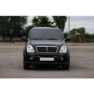 Etusuojakaari ST008 Black (ruostumaton teräs) SsangYong Rexton I 2001–2017 kuva 2