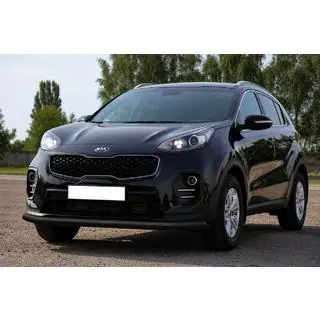 Etusuojakaari ST008 Black (ruostumaton teräs) kuva 1