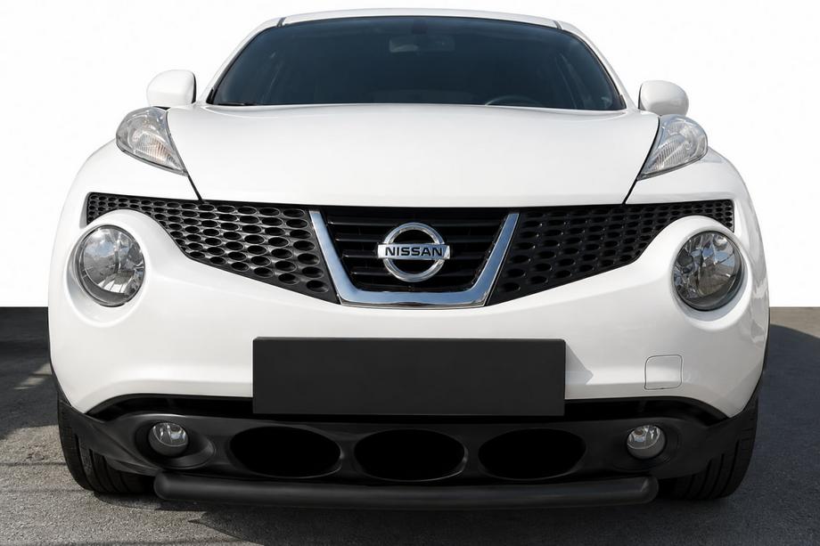 Nissan Juke 2010–2019 Etusuoja ST008-1 Black (ruostumaton teräs) Image