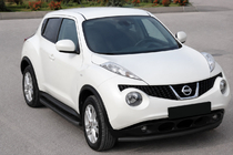 Nissan Juke 2010–2019 Etusuojakaari ST008-2 Black (ruostumaton teräs) kuva 1