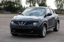 Nissan Juke 2010–2019 Etusuojakaari ST008-2 Black (ruostumaton teräs) kuva 2