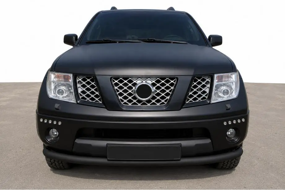 Nissan Pathfinder R51 2005–2014 Etusuojakaari ST008-2 Black (ruostumaton teräs) Image