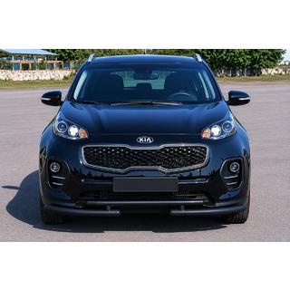 Etusuoja ST009 Black (ruostumaton teräs) Kia Sportage 2015–2021 kuva 1