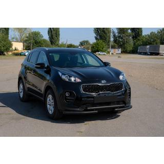 Etusuoja ST009 Black (ruostumaton teräs) Kia Sportage 2015–2021 kuva 2