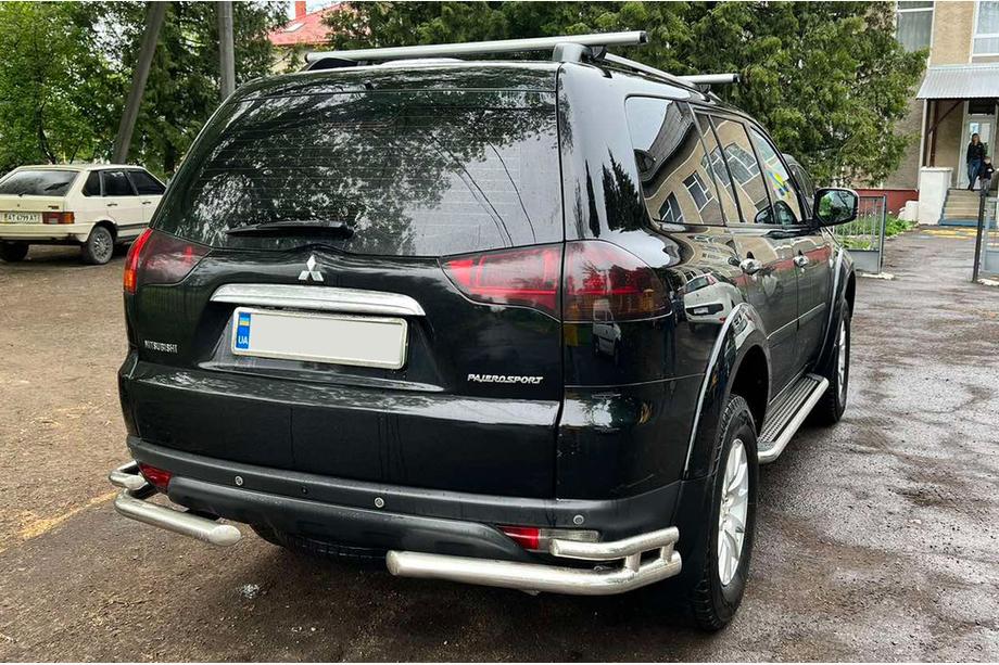 Mitsubishi Pajero Sport 2008–2015 Takasuojakaari AK003-Double (2 kpl, RST) Image