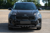 Kia Sportage 2015–2021 Etusuoja ST009-15 Black (ruostumaton teräs) kuva 1