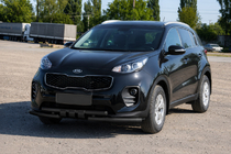 Kia Sportage 2015–2021 Etusuoja ST009-15 Black (ruostumaton teräs) kuva 3