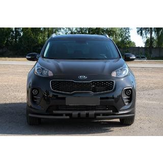 Etusuoja ST009-15 Black (ruostumaton teräs) Kia Sportage 2015–2021 kuva 1
