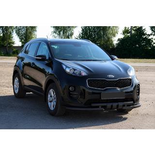 Etusuoja ST009-15 Black (ruostumaton teräs) Kia Sportage 2015–2021 kuva 2