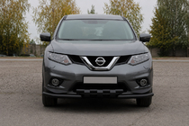 Nissan X-trail T32/Rogue 2014–2021 Etusuoja ST009-15 Black (ruostumaton teräs) kuva 1