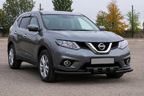 Nissan X-trail T32/Rogue 2014–2021 Etusuoja ST009-15 Black (ruostumaton teräs) kuva 3