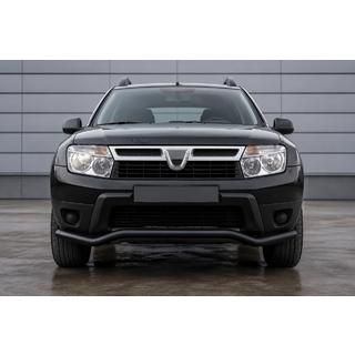 Etusuojakaari ST012 Black (ruostumaton teräs) Dacia Duster 2008–2018