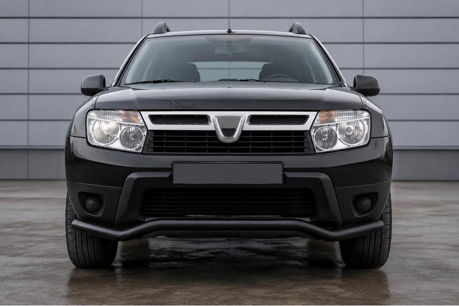 Dacia Duster 2008–2018 Etusuojakaari ST012 Black (ruostumaton teräs) Image