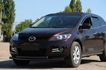 Mazda CX-7 2006–2012 Etupuskurisuoja ST014 Black (ruostumaton teräs) kuva 1