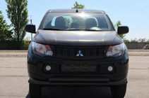 Mitsubishi L200 2015–2024 Etusuojakaari ST014 Black (ruostumaton teräs) kuva 1