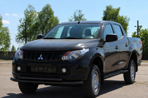 Mitsubishi L200 2015–2024 Etusuojakaari ST014 Black (ruostumaton teräs) kuva 2