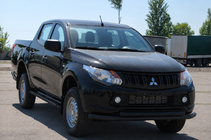 Mitsubishi L200 2015–2024 Etusuojakaari ST014 Black (ruostumaton teräs) kuva 3